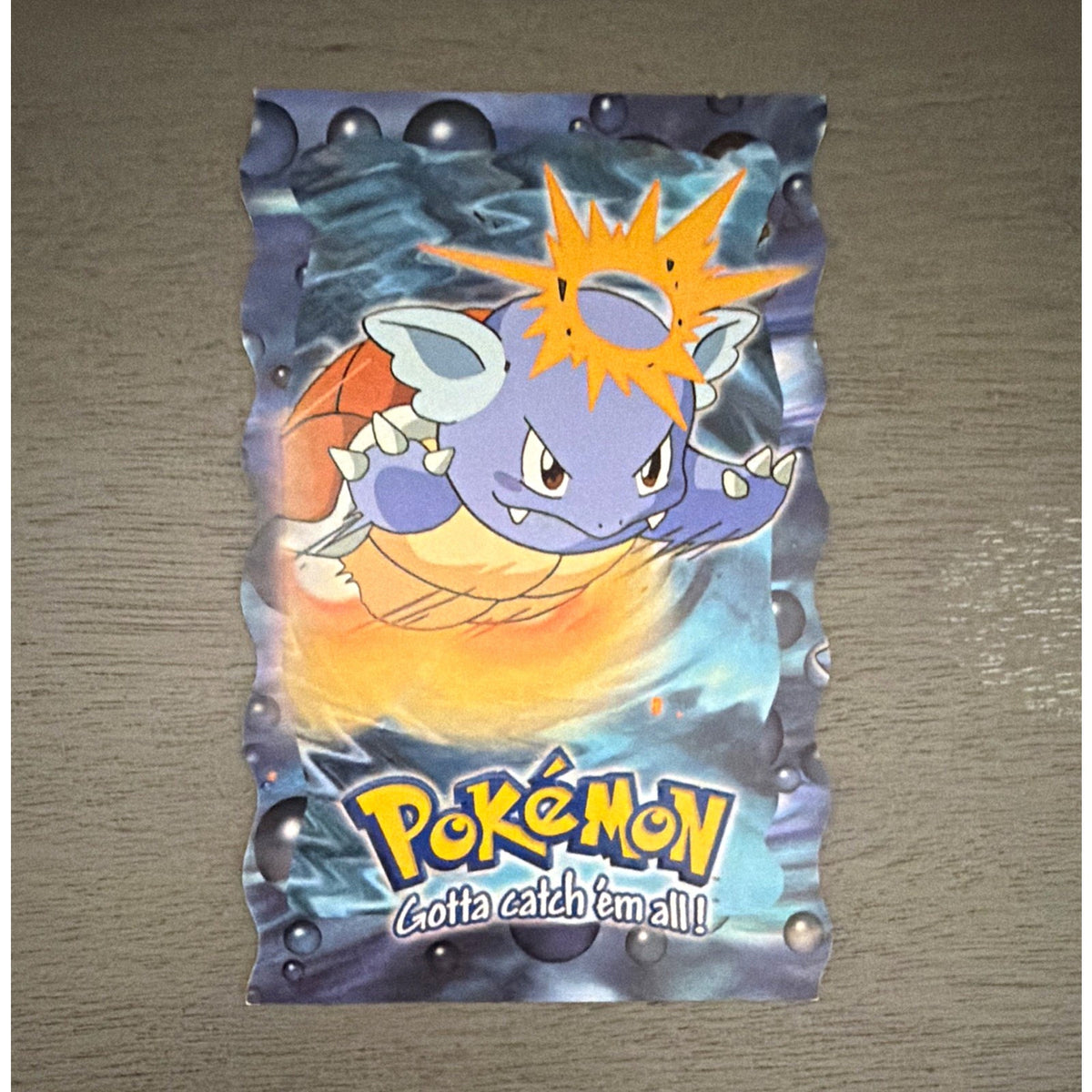 Topps Pokémon Evolution 1999 #08 Wartortle Insert Trading Card English