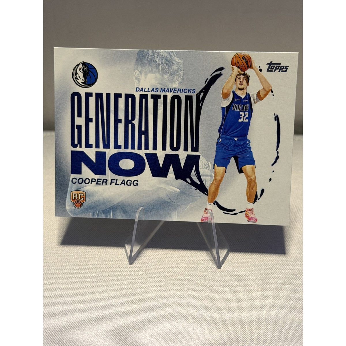 Cooper Flagg 2025-26 Topps Generation Now RC #GN-1 Mavericks NM