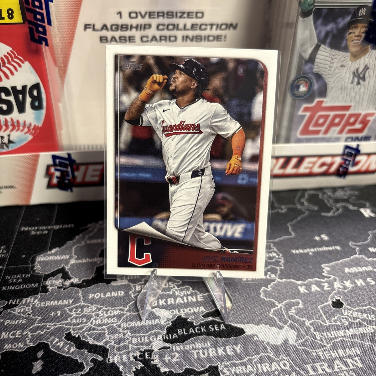 2025 Topps Flagship Exclusive #9 Jose Ramirez Guardians