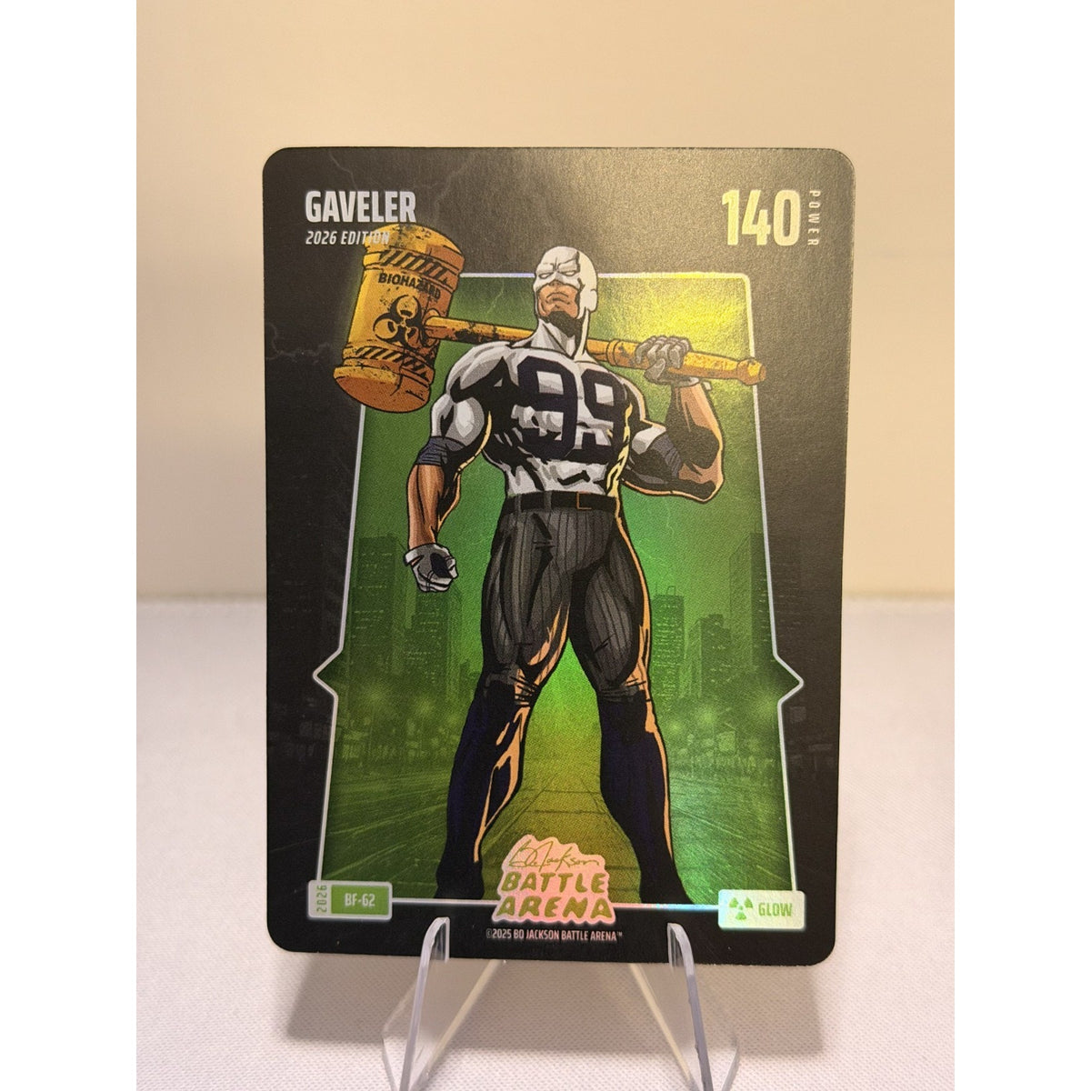 2026 Bo Jackson Battle Arena Gaveler 2026 Edition Glow #BF-62