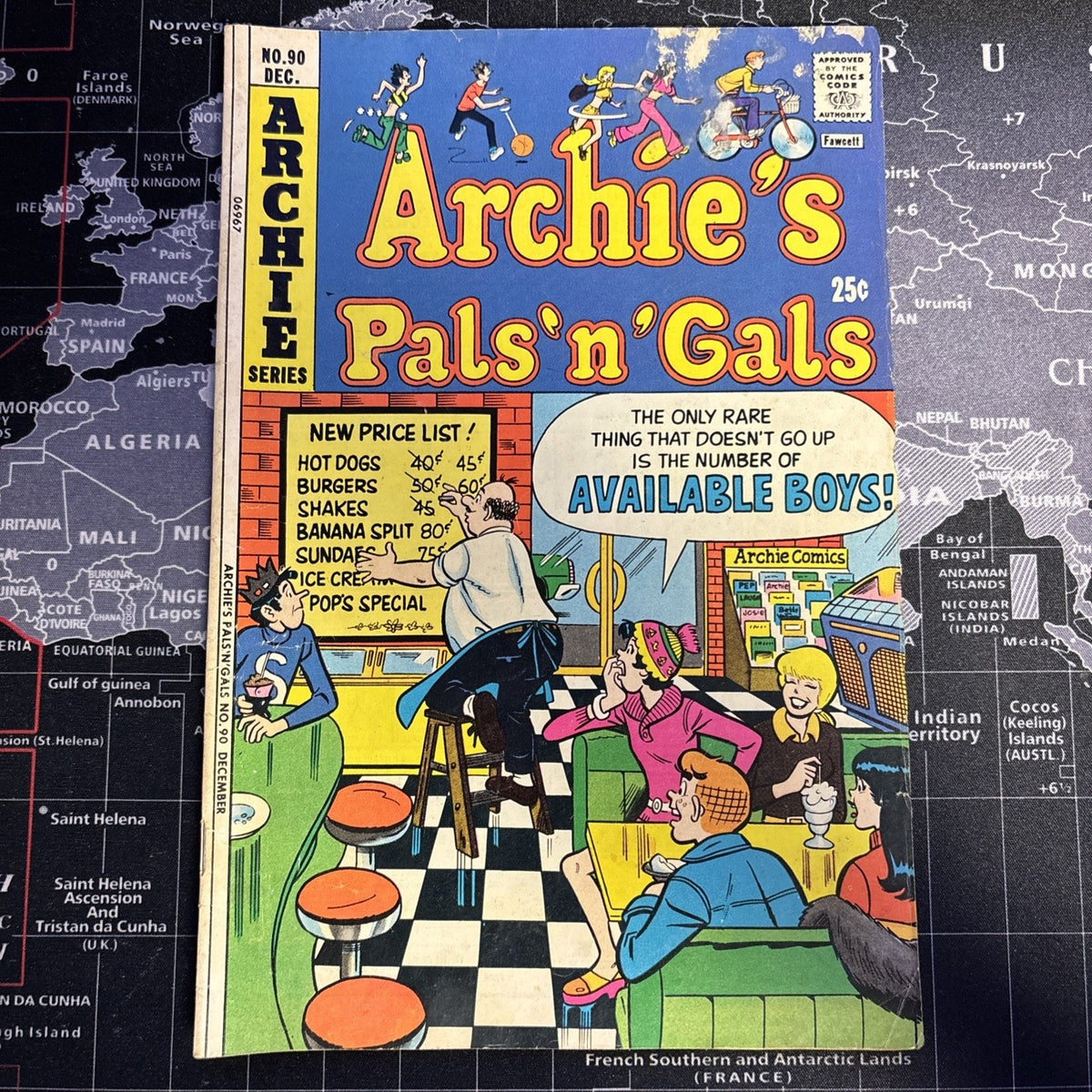 Archie's Pals 'N' Gals #90 (ARCHIE Comics Publications, Inc. December 1974)