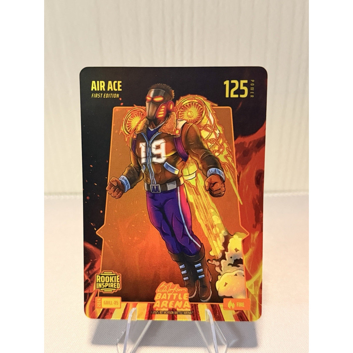 2026 Bo Jackson Battle Arena Air Ace First Edition Fire #GRILL-85