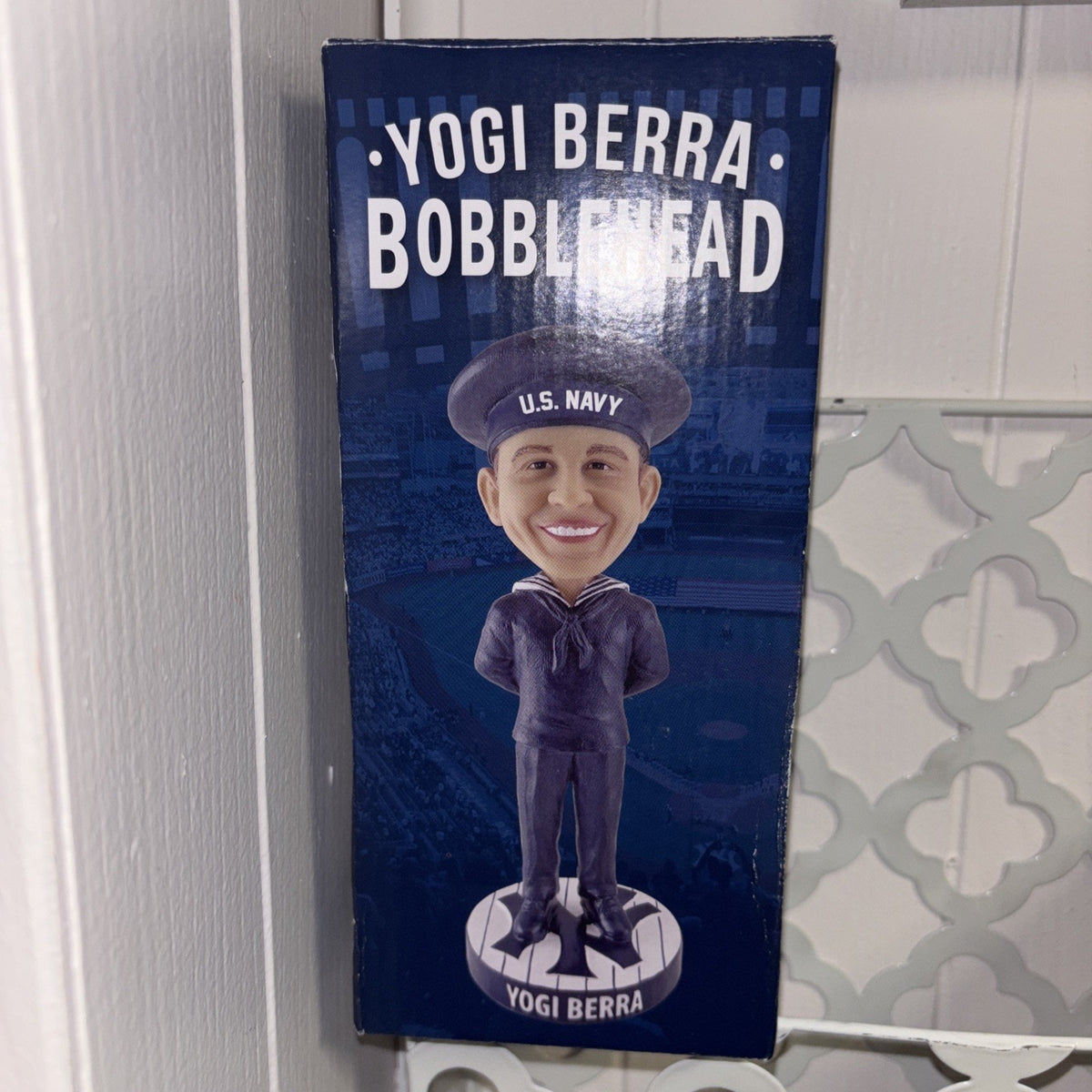 Yogi Berra WWII US Navy Bobblehead Yankees Stadium Giveaway 6/6 SGA