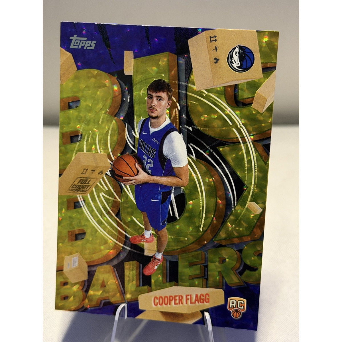 Cooper Flagg 2025-26 Topps Big Box Ballers RC #BB-1 Mavericks NM