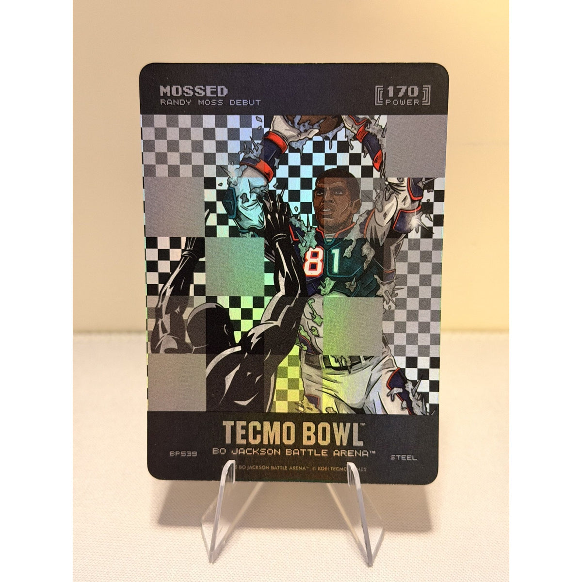 2026 Bo Jackson Battle Arena MOSSED Randy Moss Debut Steel BP539 170 Power