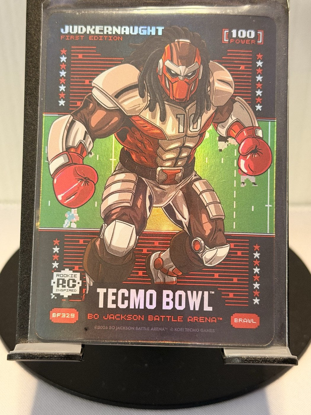 2026 Bo Jackson Battle Arena Judkernaught First Edition Brawl #BF329 Power 100 (front)