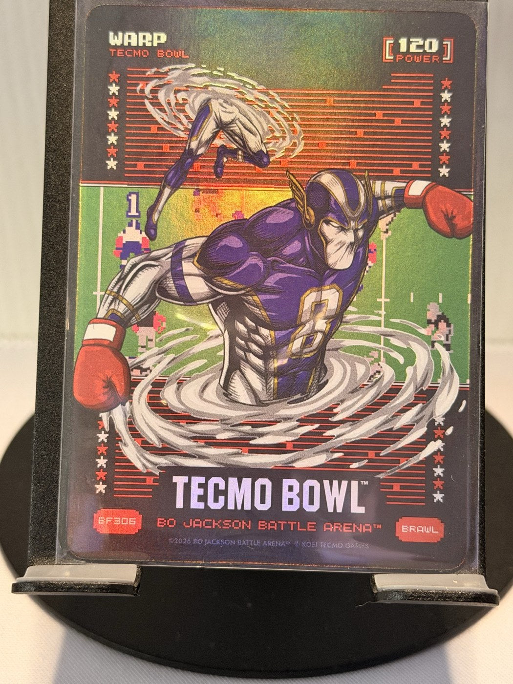 2026 Bo Jackson Battle Arena Warp Brawl #BF306 Power 120 (front)