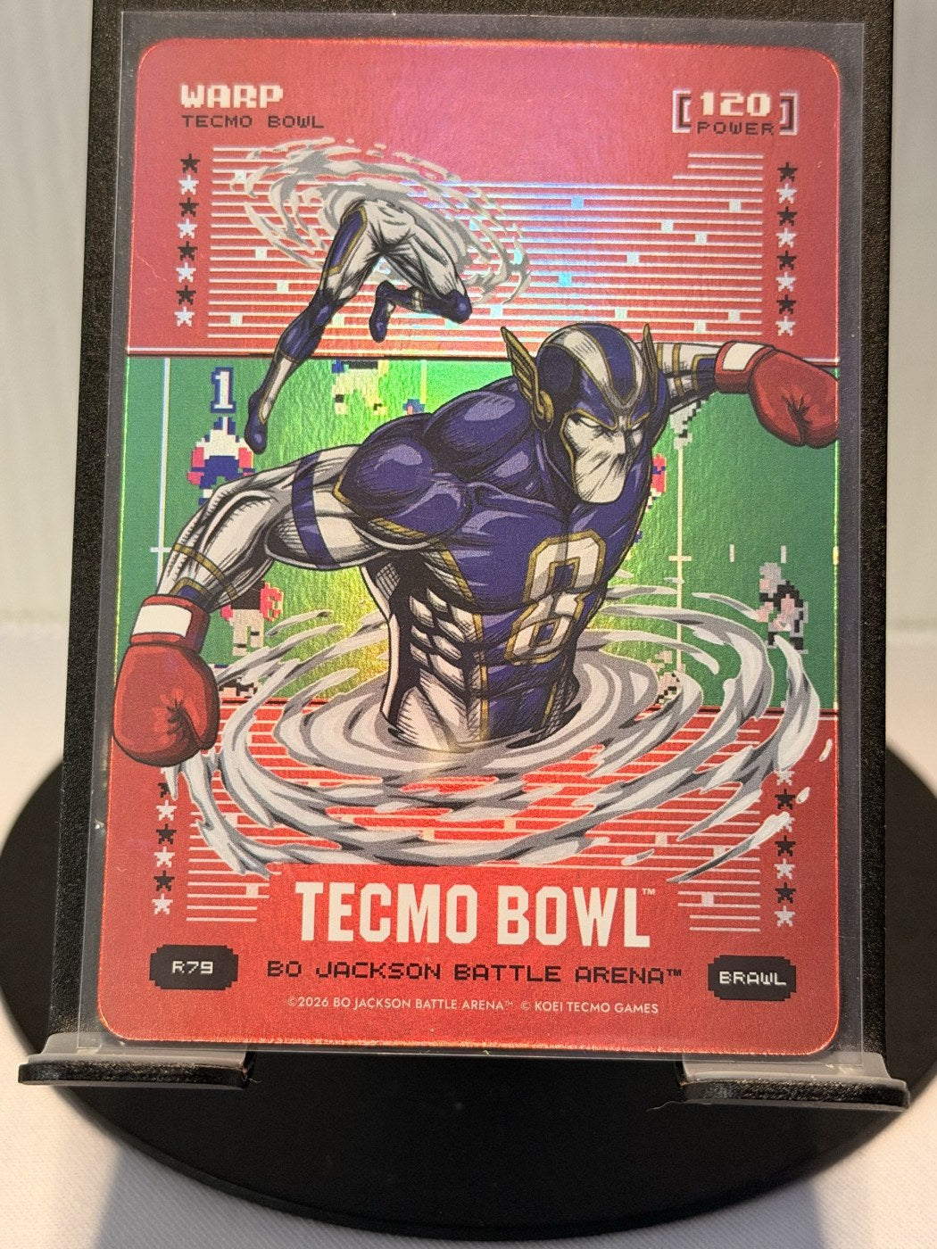 2026 Bo Jackson Battle Arena Warp Brawl #R79 Power 120 (front)