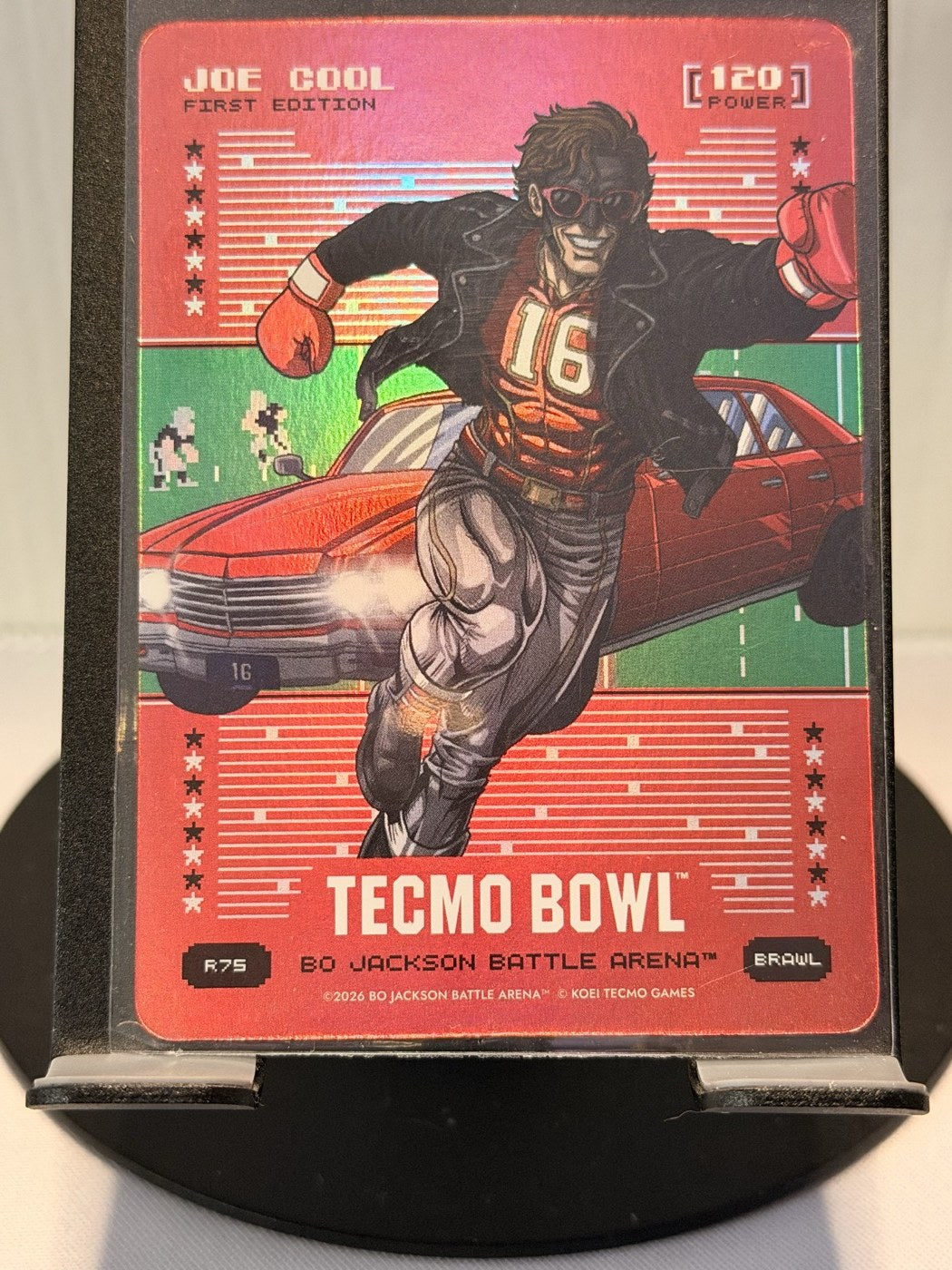 2026 Bo Jackson Battle Arena Joe Cool First Edition Brawl #R75 Power 120 (front)
