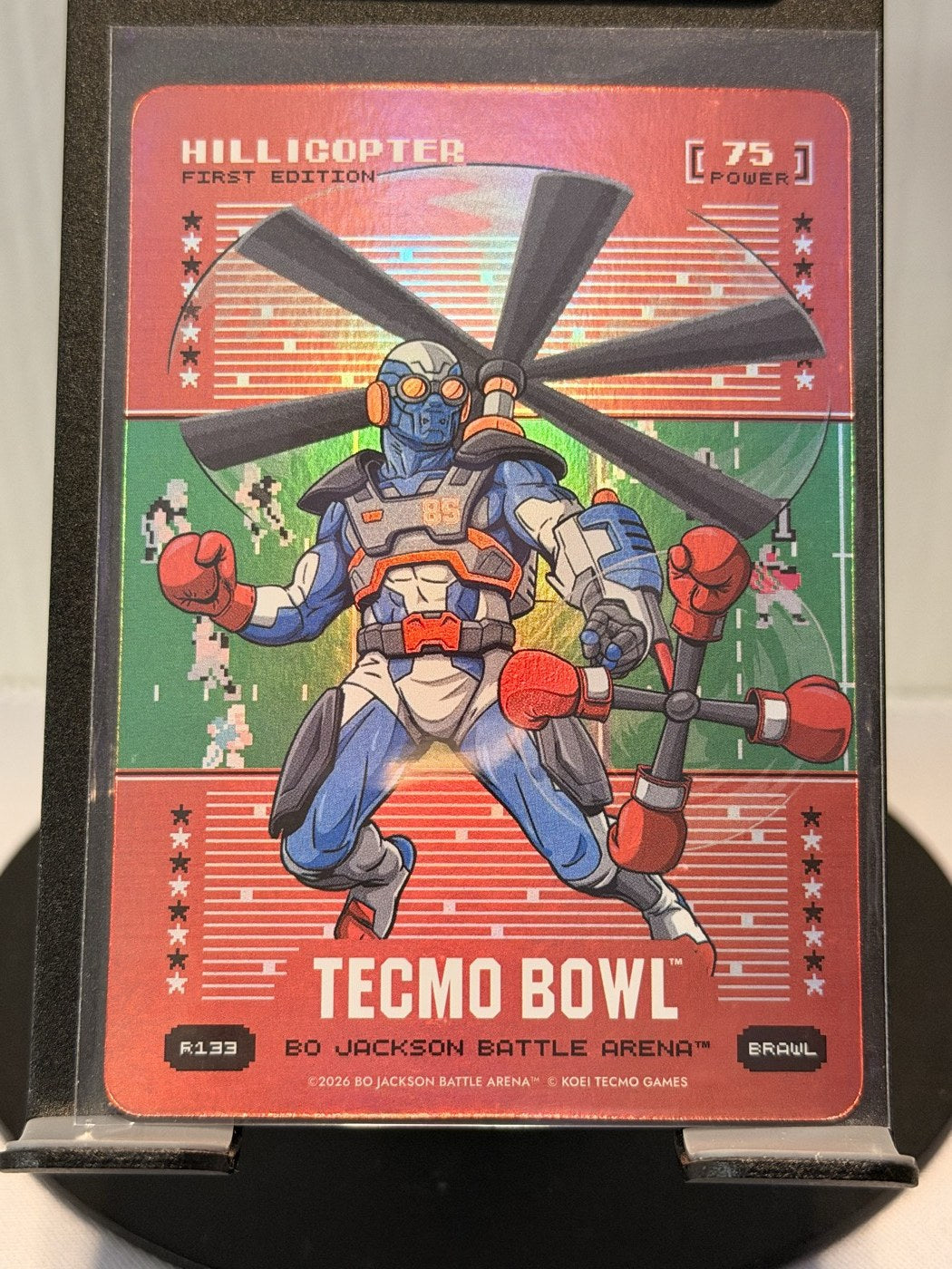 2026 Bo Jackson Battle Arena Hillicopter First Edition Brawl #R133 Power 75 (front)