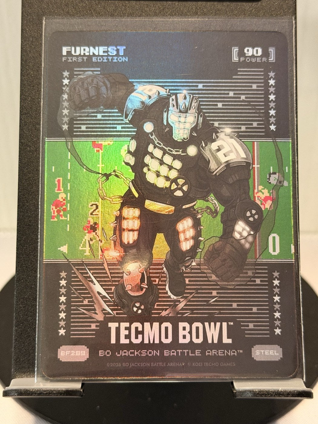 2026 Bo Jackson Battle Arena Furnest First Edition Steel #BF289 Power 90 (front)