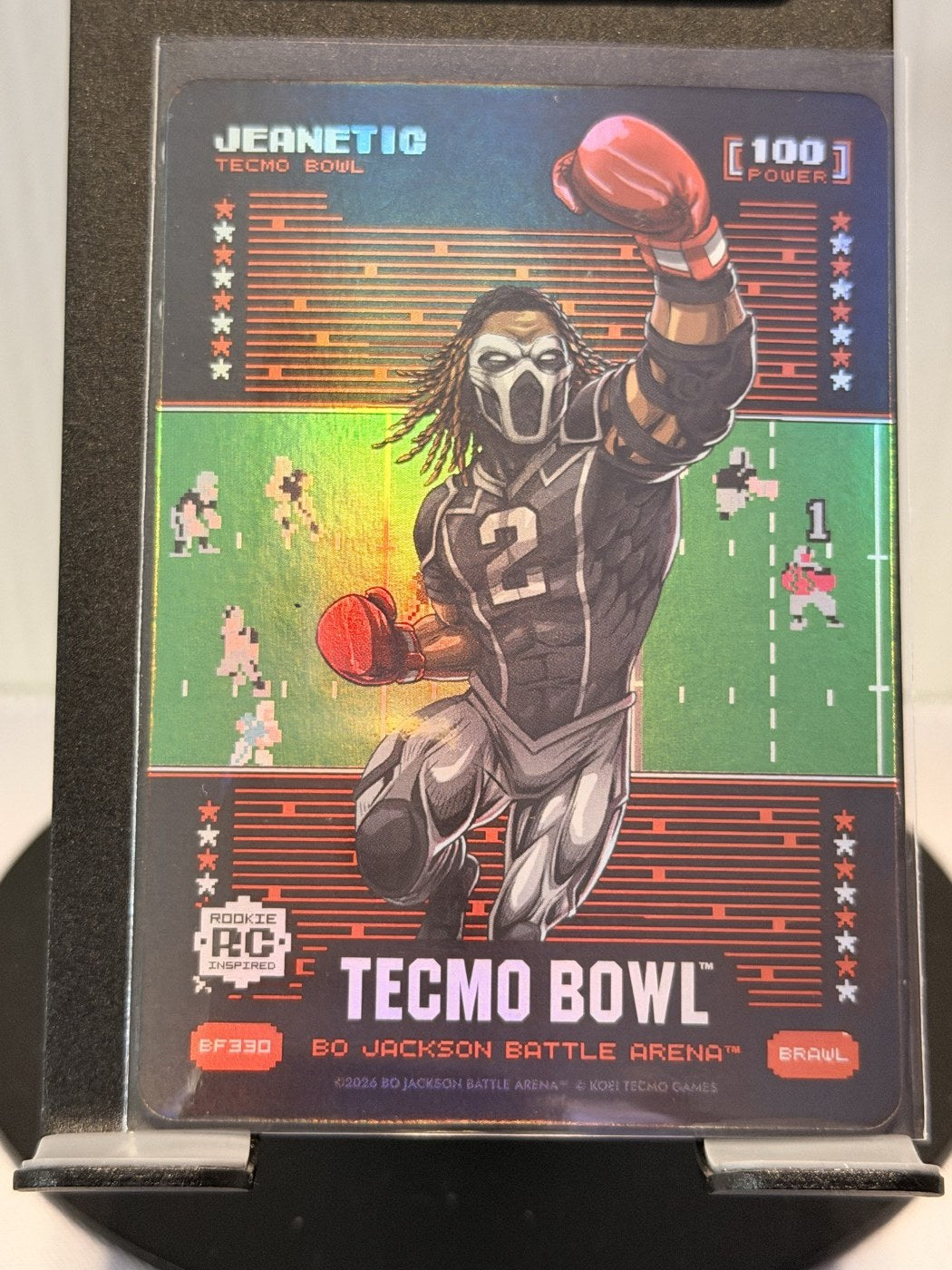2026 Bo Jackson Battle Arena Jeanetic Brawl #BF330 Power 100 (front)