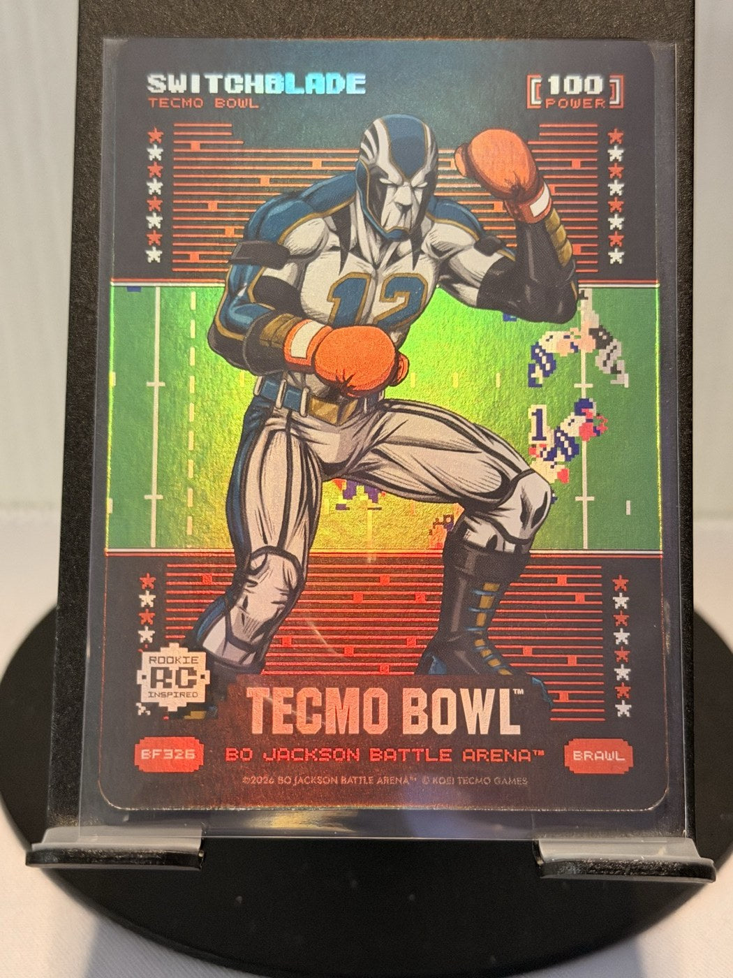 2026 Bo Jackson Battle Arena Switchblade Brawl #BF326 Power 100 (front)