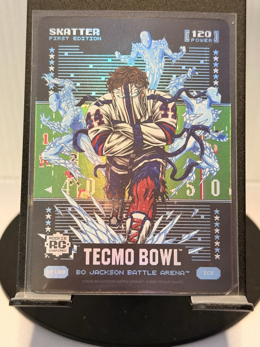 2026 Bo Jackson Battle Arena Skatter First Edition Ice #BF199 Power 120 (front)