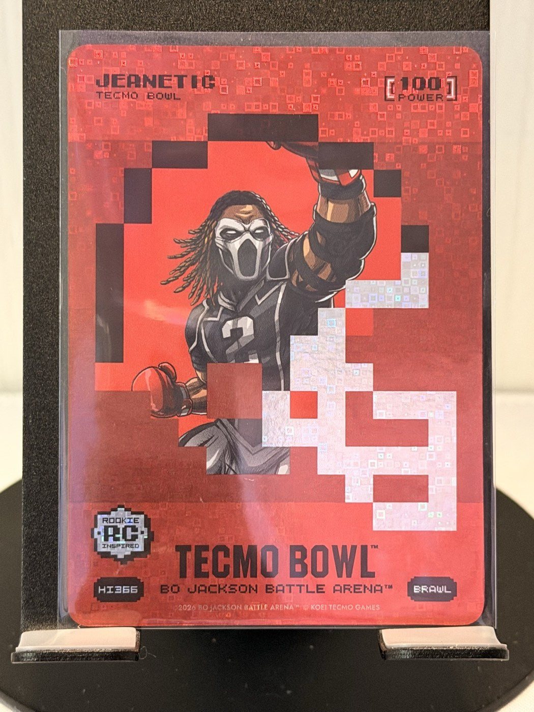 2026 Bo Jackson Battle Arena Jeanetic Brawl #HI366 Power 100 (front)