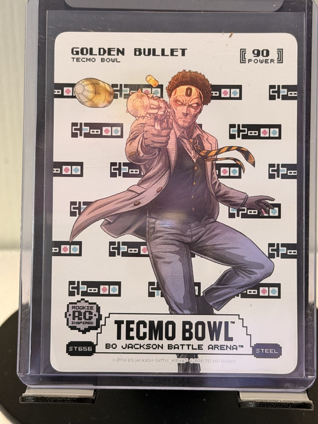 2026 Bo Jackson Battle Arena Golden Bullet Steel #ST656 Power 90 (front)