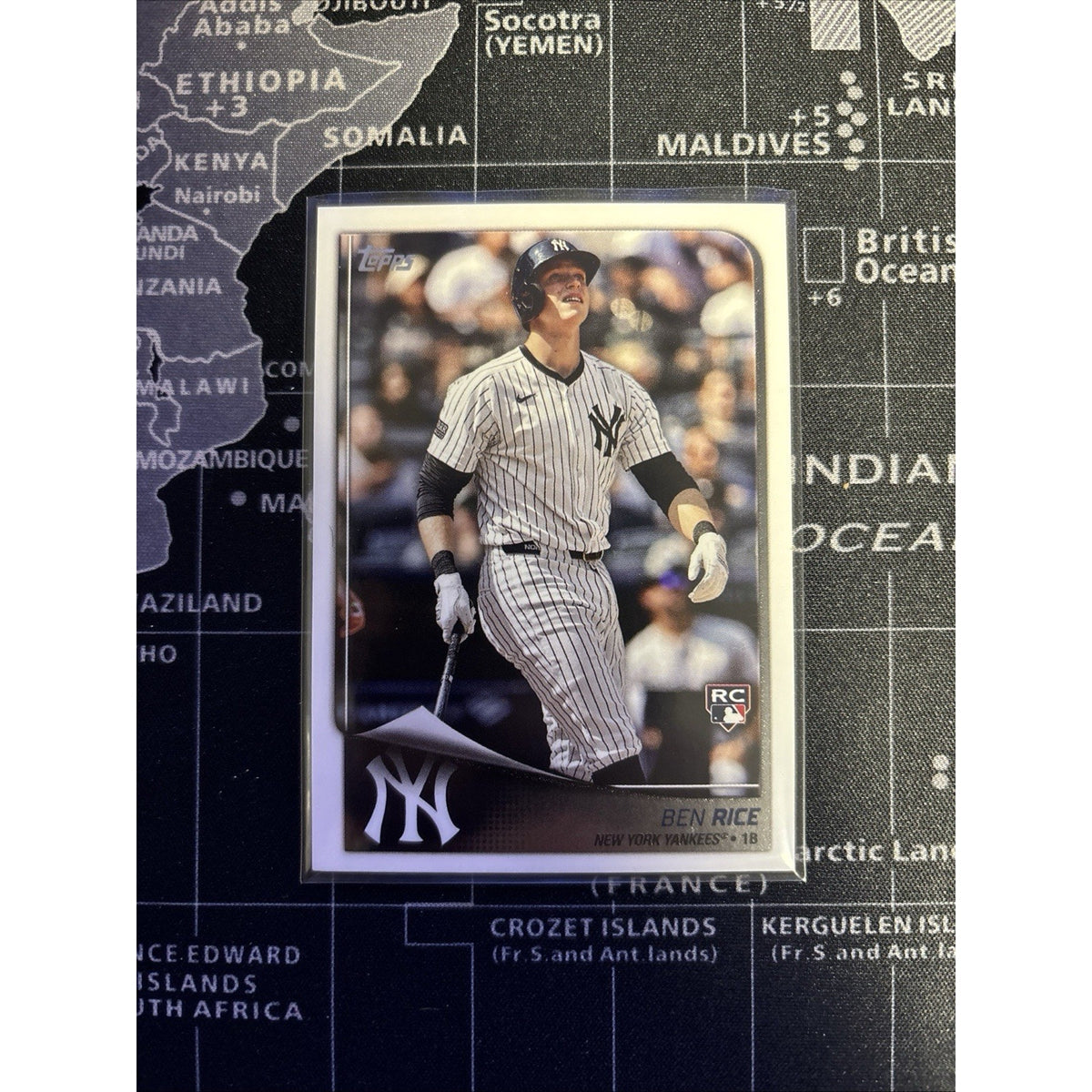 BEN RICE ROOKIE CARD 2025 Topps Flagship Collection Thick Stock Rare Yankees