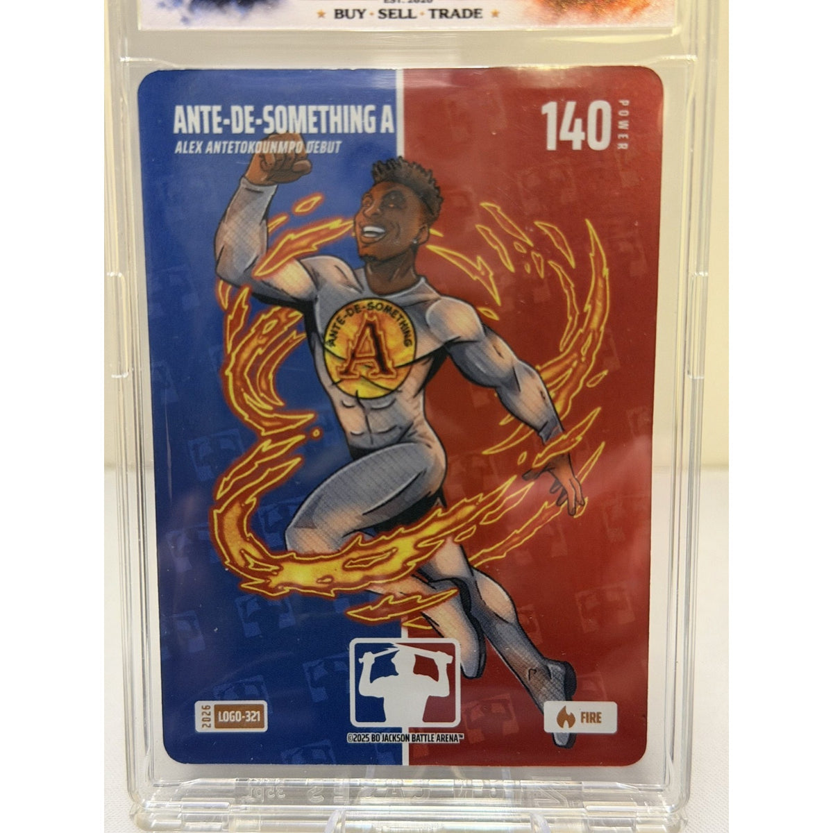 2026 Bo Jackson Battle Arena Alex Antetokounmpo Debut Fire #LOGO-321 Power 140