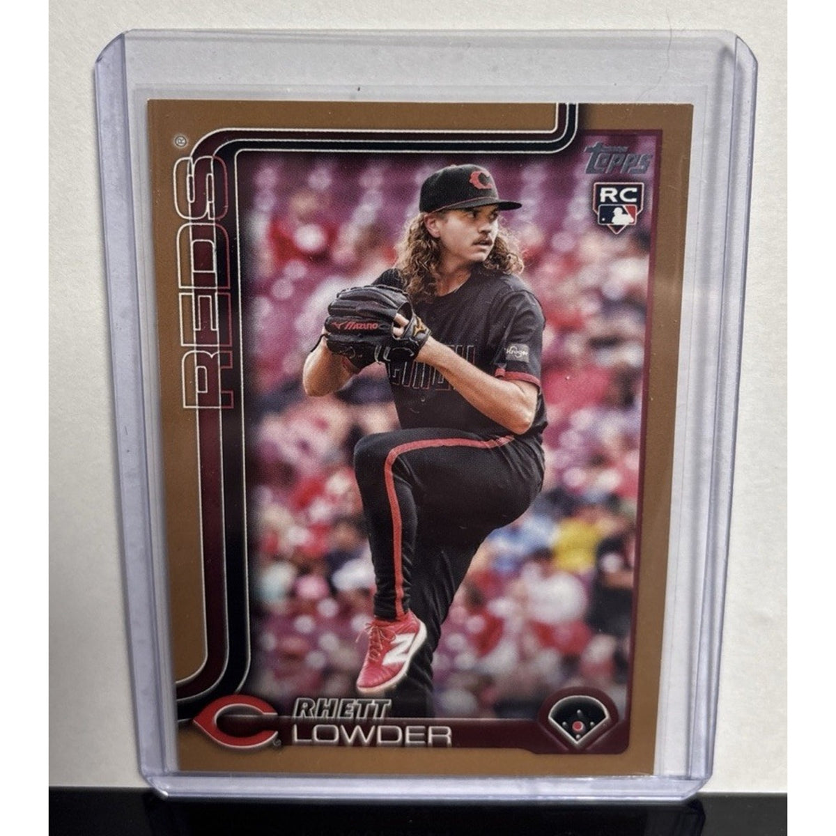 2025 Topps Series 1 - Rhett Lowder #205 Gold /2025 (RC)