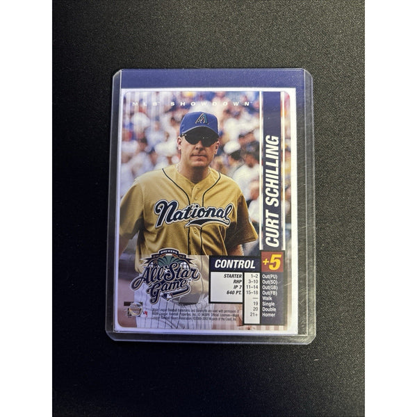 2002 MLB Showdown Curt Schilling All Star Game Promo #45 Diamondbacks