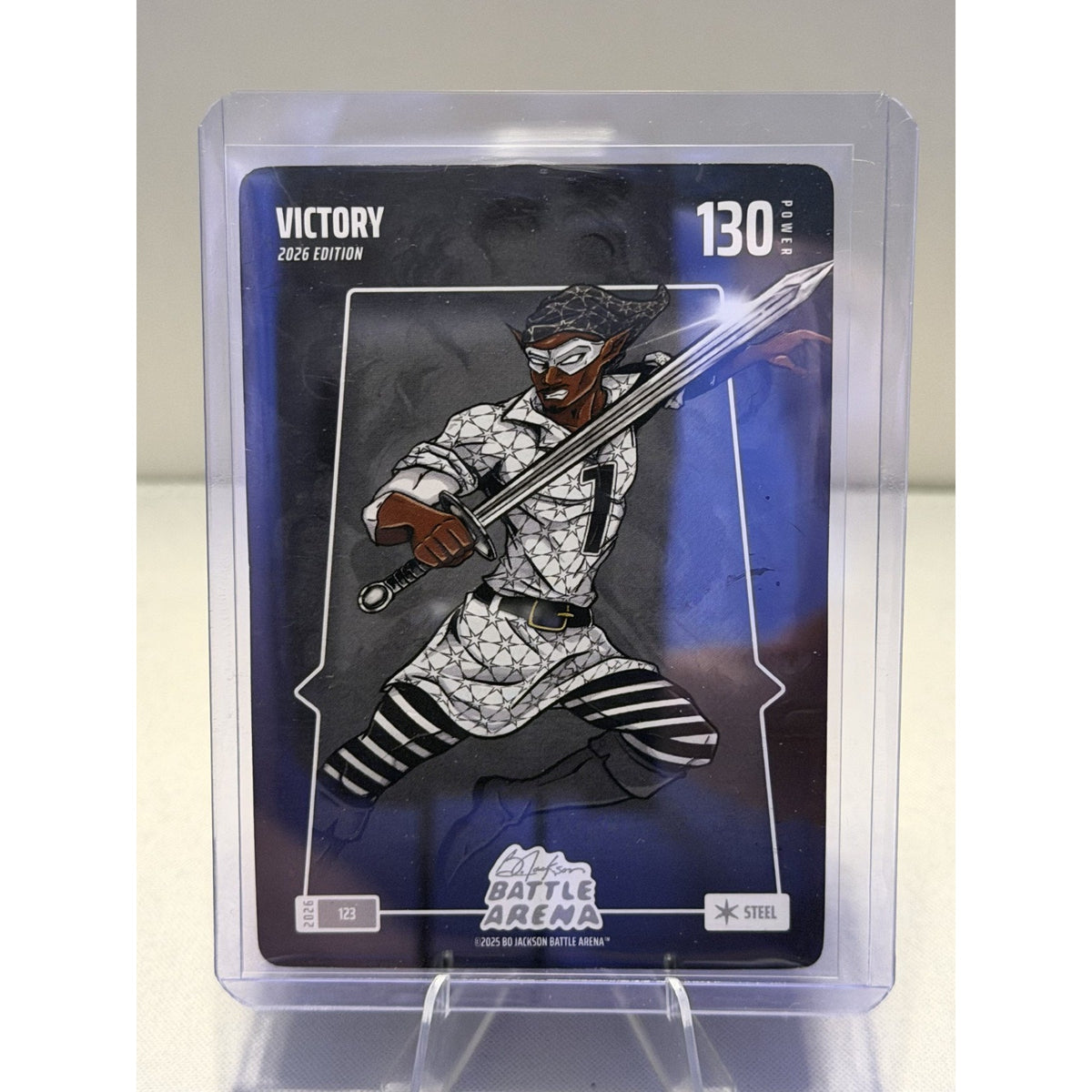 2026 Bo Jackson Battle Arena Victory Victor Wembanyama Steel #123