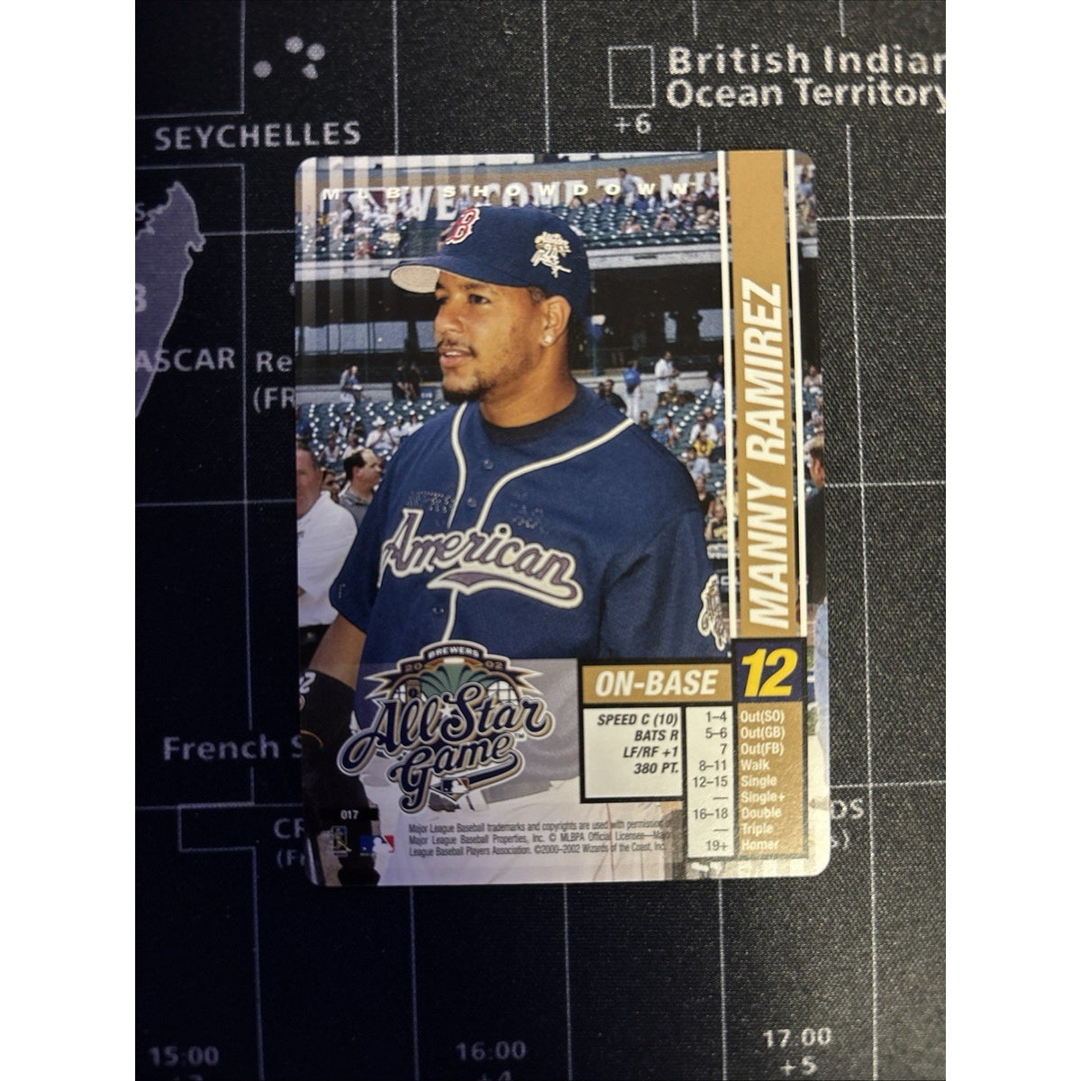 2002 MLB Showdown - All-Star Game Manny Ramirez #017