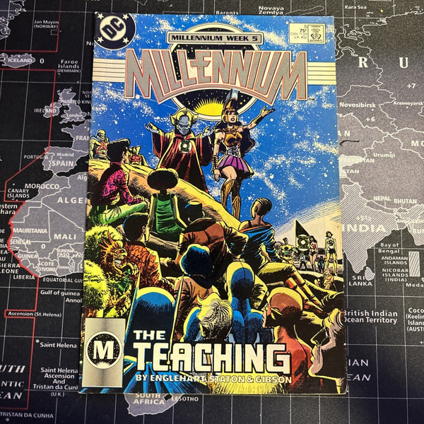 Millennium #5 Comic Book (1987) Week 5, The Teaching DC Comics