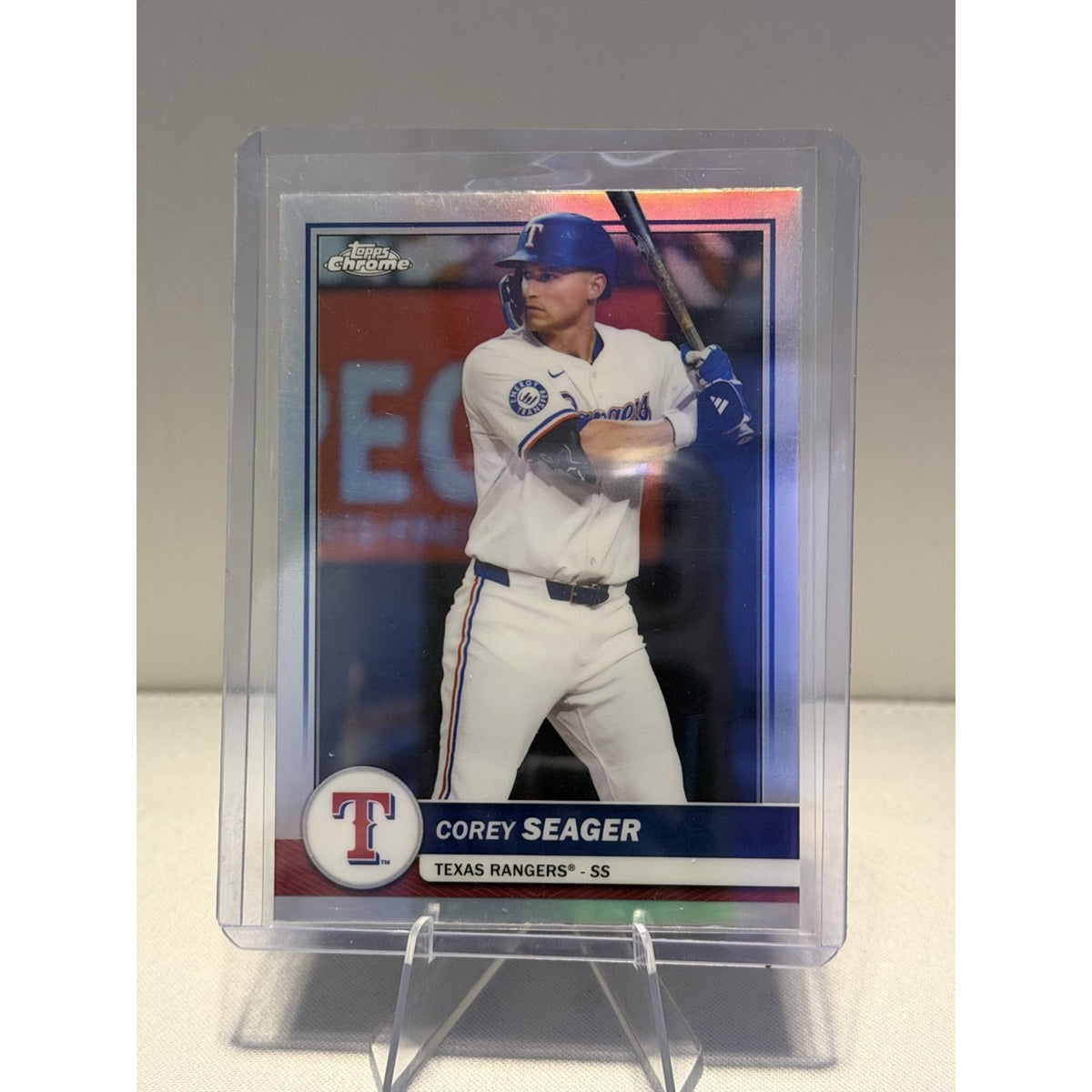Corey Seager 2026 Topps Chrome Refractor #15 Texas Rangers NM