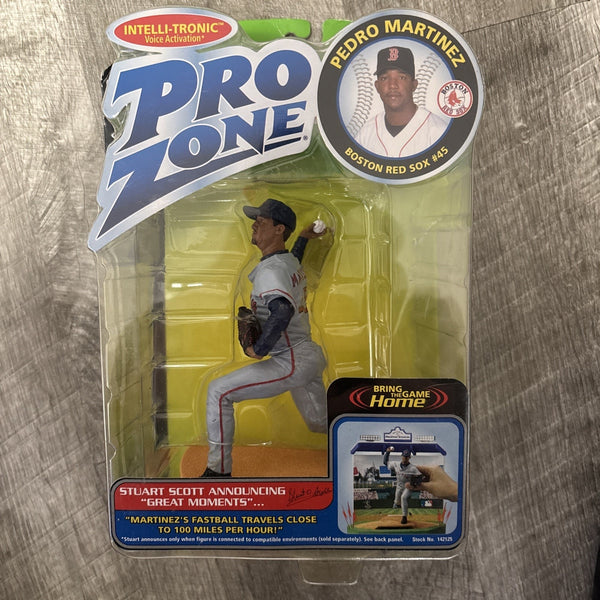 Pedro Martinez #45 Red Sox Pro Zone Voice Activation Figure Playmates 2002