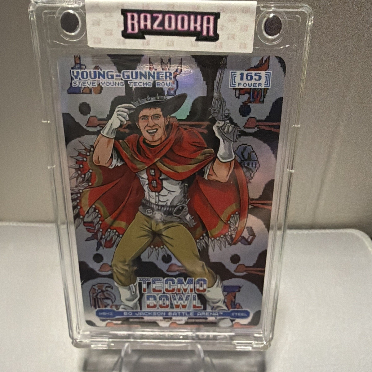Bazooka Steve Young Bo Jackson Battle Arena Young-Gunner Power #H675 Insert