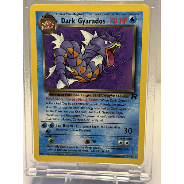 Dark Gyarados 25/82 Team Rocket Unlimited Holo Rare WOTC 1999-2000 Card NM