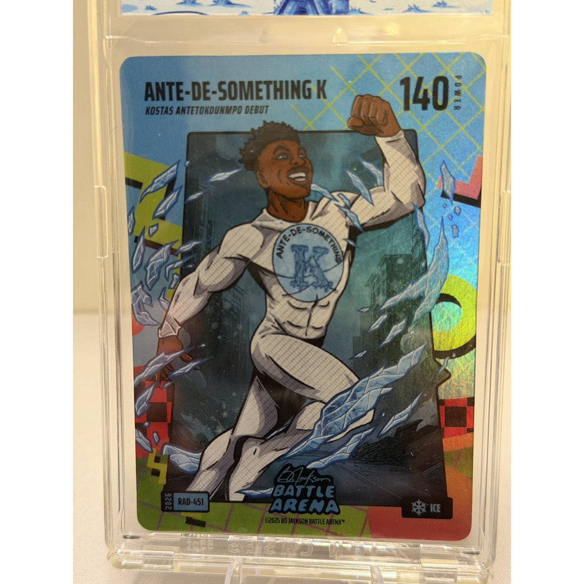 2026 Bo Jackson Battle Arena Kostas Antetokounmpo Debut Ice #RAD-451 Power 140