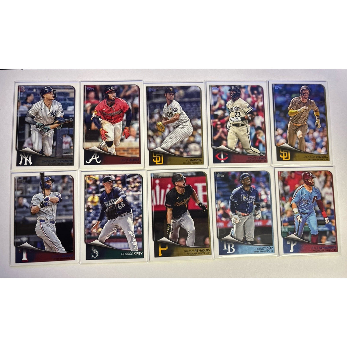 2025 Topps Flagship Executive Collection - 10-Card LOT No Duplicates!