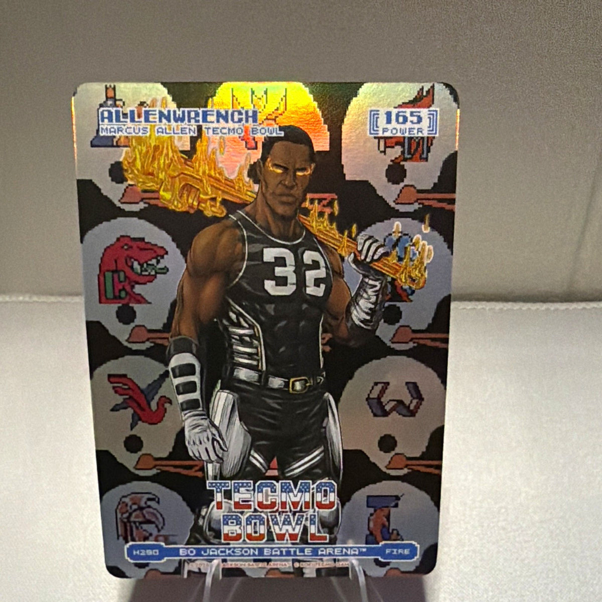 Bo Jackson Battle Arena Marcus Allen Allen Wrench H280 165 Power Raiders
