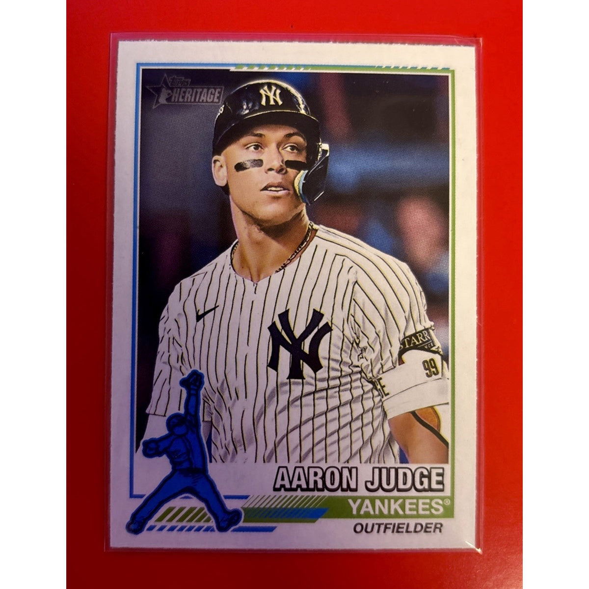 2025 Topps Heritage Aaron Judge REDEFINED #76R-14 New York Yankees
