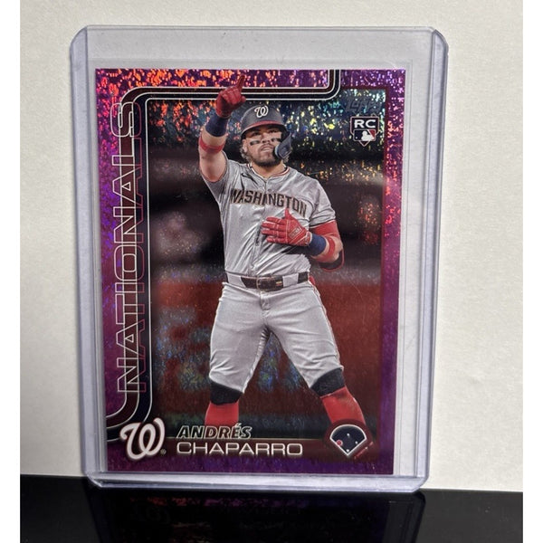 2025 Topps Series 1 - Andres Chaparro #167 Pink Holo Foil (RC)