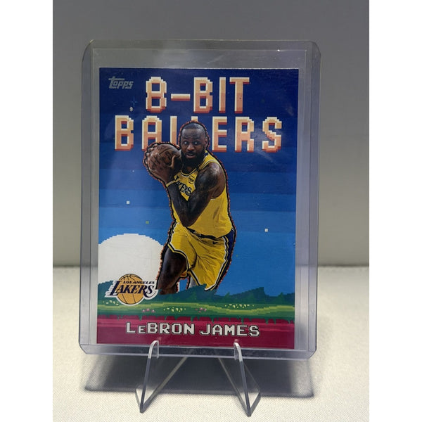 LeBron James 2025-26 Topps 8-Bit Ballers #8B-19 Los Angeles Lakers NM