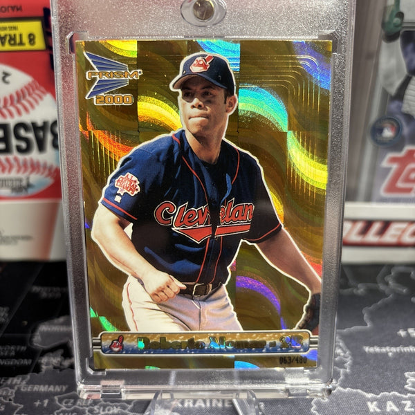 2000 Pacific Prism - Roberto Alomar #41 Holographic Gold /480