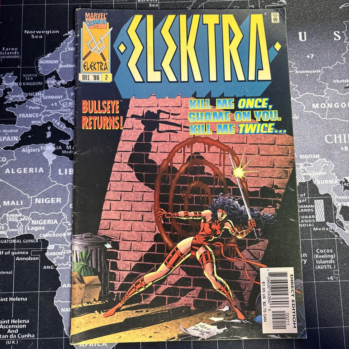 Elektra #2 (Marvel Comics December 1996)
