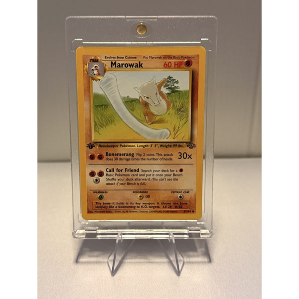 Marowak 39/64 1st Edition Jungle Uncommon WOTC 1999 Pokemon Card NM