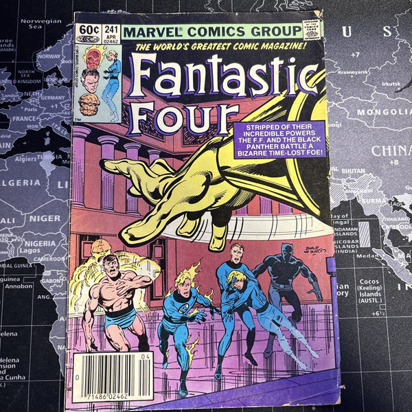 Fantastic Four #241 Newsstand Variant (Marvel Comics April 1982)