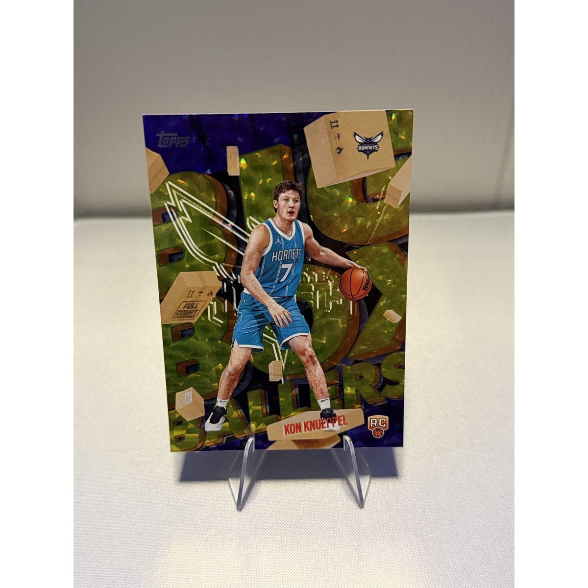 Kon Knueppel 2025-26 Topps Big Box Ballers RC #BB-4 Hornets NM