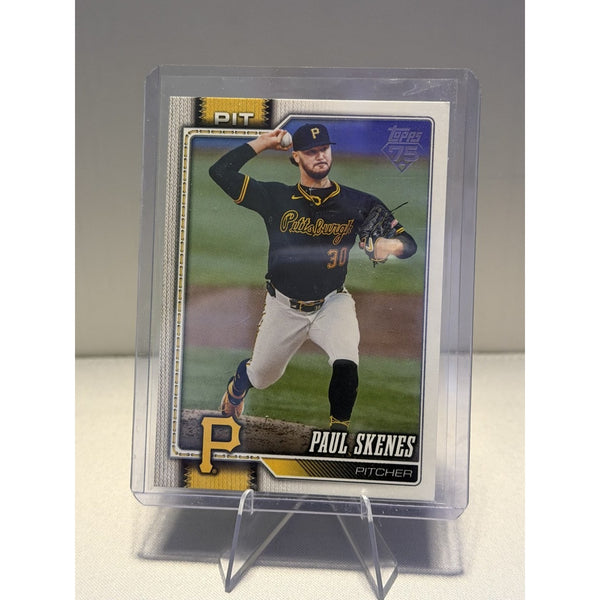 Paul Skenes 2026 Topps Series One #100 Pittsburgh Pirates NM
