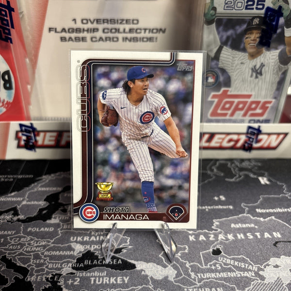 2025 Topps Flagship Shota Imanaga Companion Card Variation #CTC-12 Gold Cup