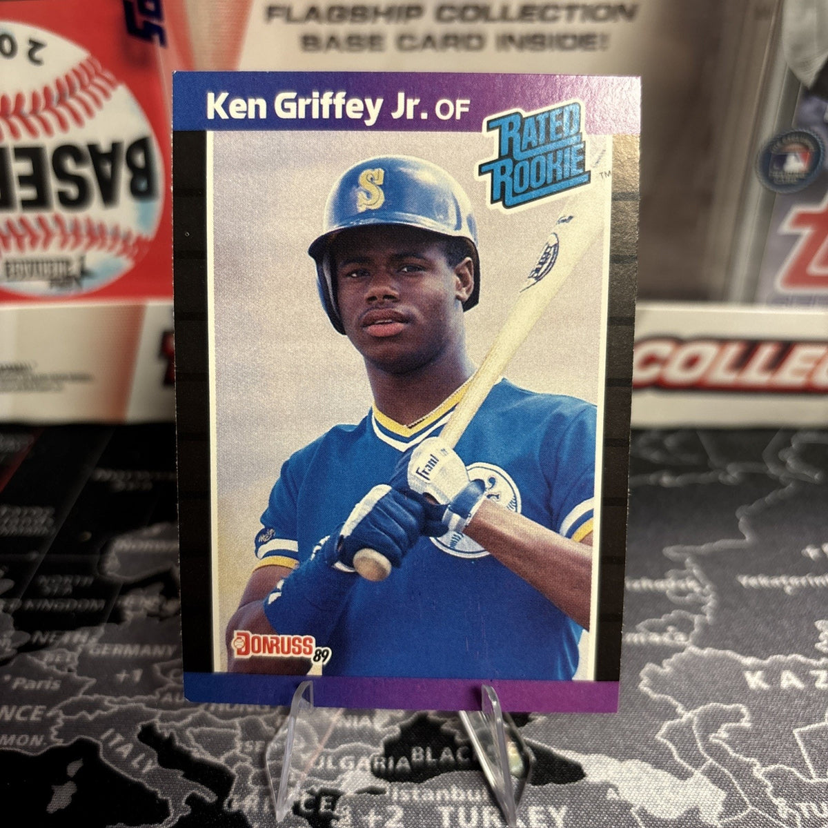 1989 Donruss - Rated Rookie Ken Griffey Jr #33 *Denotes* Next PERFORMANCE (RC)