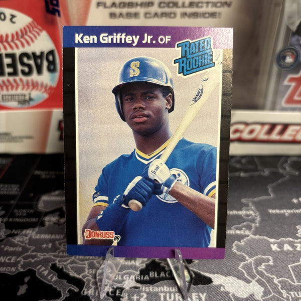 1989 Donruss - Rated Rookie Ken Griffey Jr #33 *Denotes* Next PERFORMANCE (RC)