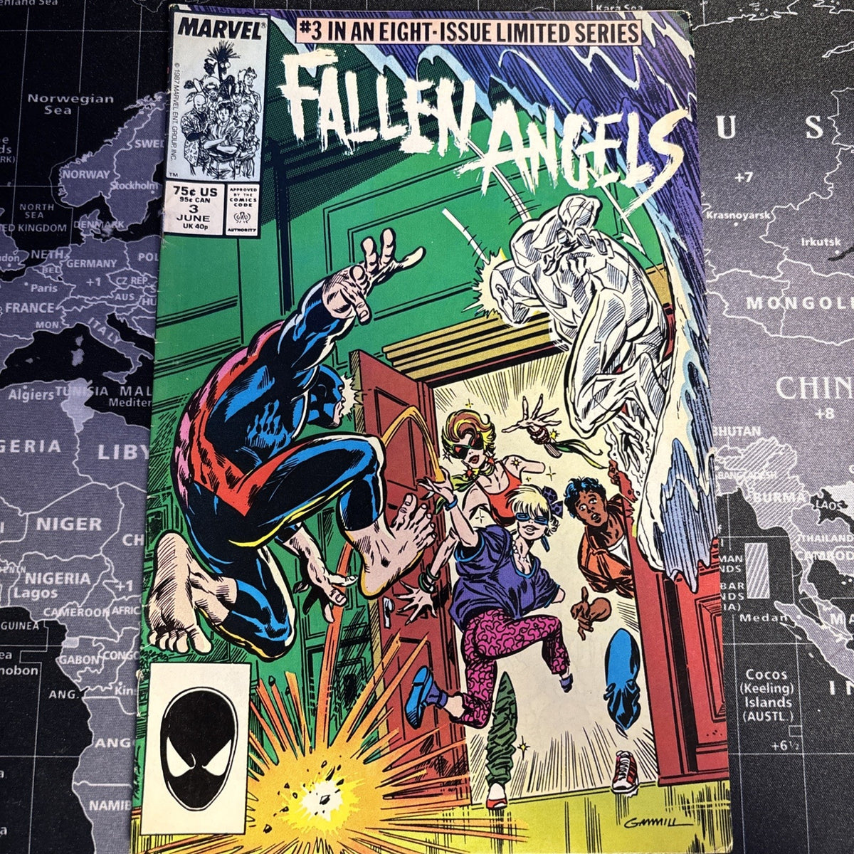 Fallen Angels #3 (Marvel Comics June 1987)