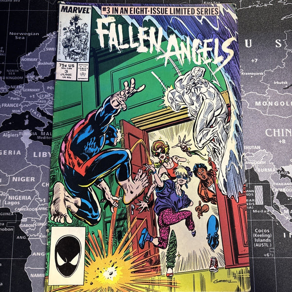 Fallen Angels #3 (Marvel Comics June 1987)