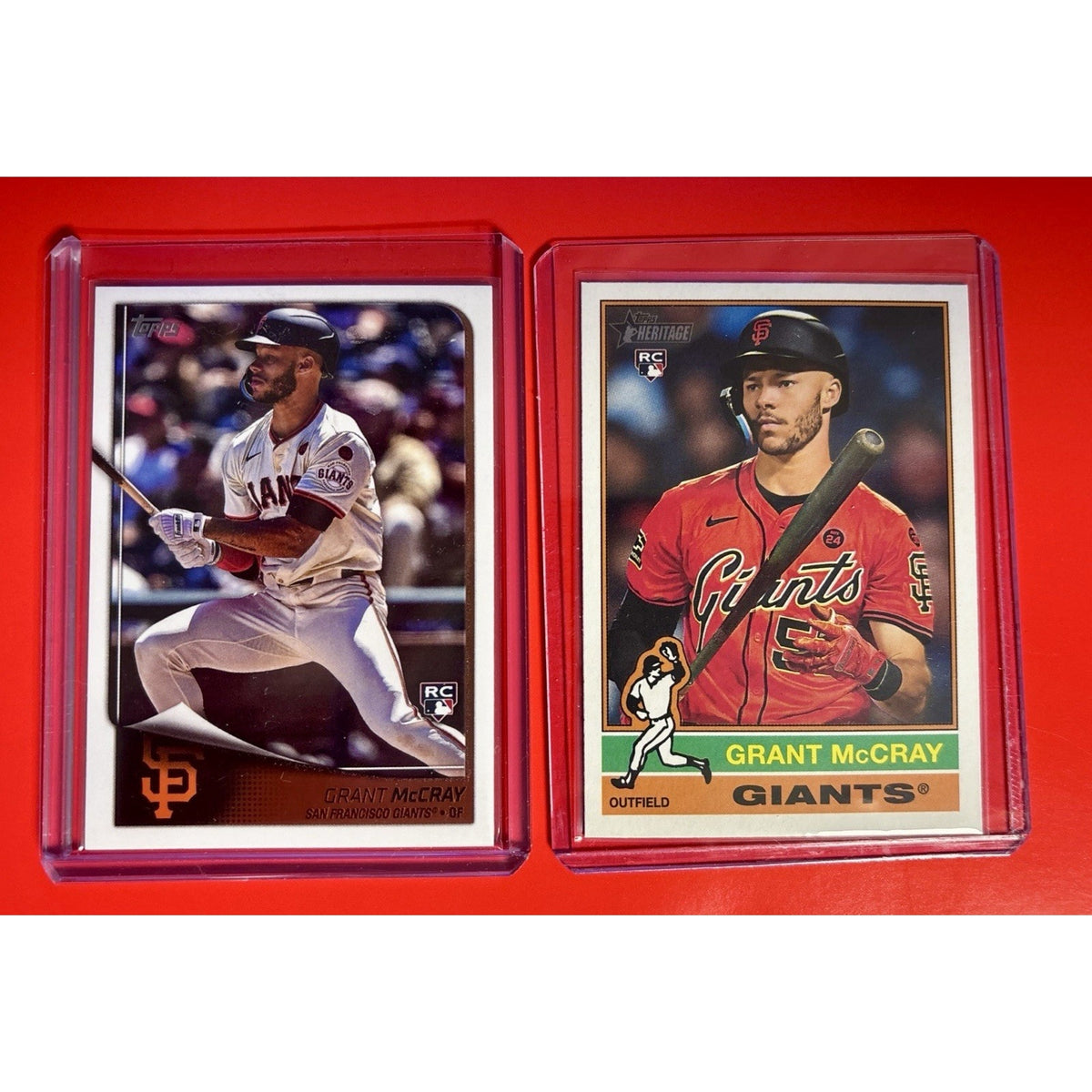 Grant McCray 2025 Topps Heritage & Flagship Collection LOT