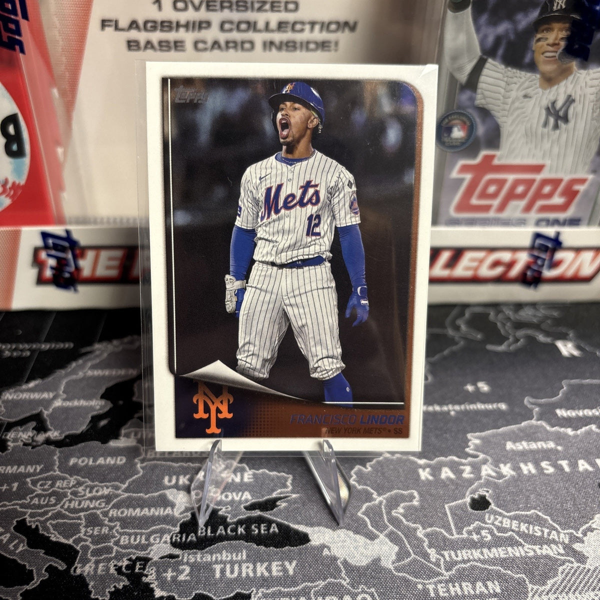 2025 Topps Flagship Collection Francisco Lindor (#63) NY Mets